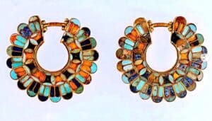 Achaemenid Persian cloisonné jewelry