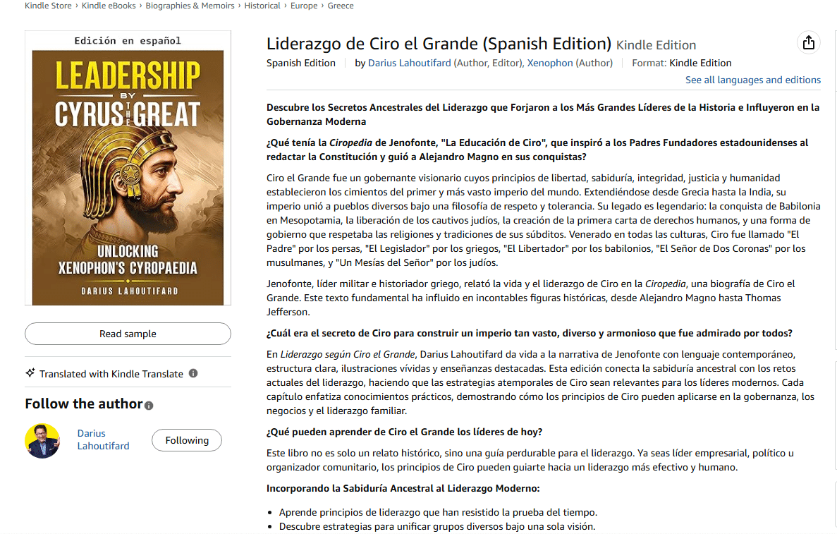 Liderazgo de Ciro el Grande